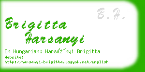 brigitta harsanyi business card